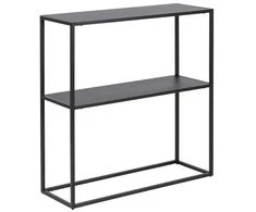 Fotelis Home4You Konsolinis staliukas NEWTON 79,5x26xH80,5cm, juodas