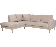 Kampinė sofa „HANSON LC“, smėlio spalvos