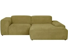 Home4you Kampinė sofa LEHTE dešinioji kampinė, žalia