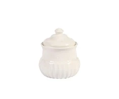 Home4you Cukraus indelis SOFIA D10xH12 cm, balta