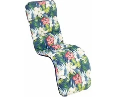 Home4You Cushion for chair BADEN-BADEN 48 x 165 cm, dark floral