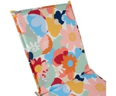 Home4You Paminkštinimas gultui NORDIC FLOWER, 55x190x5cm, gėlių raštas