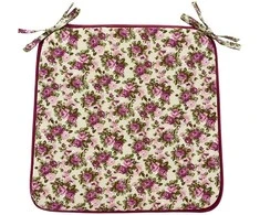 Fotelis Home4You Pagalvėlė LONETA NEW kėdei 39x39cm, violetinė rožė