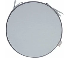 Home4You Pagalvėlė kėdei MY COTTON, 39cm, šviesiai pilkos spalvos