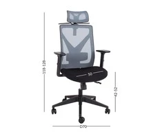 Biuro kėdė MIKE 64x65xH110-120cm