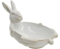 Home4You Dekoracija AMY RABBIT 20.8x21.5x9.7cm