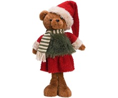 Dekoracija FUN SANDRA H40cm, meška, mergaitė