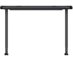 Rašomasis Stalas ERGO FIT Elektrinis, 122x62 cm, Juodas