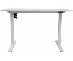 Home4you Reguliuojamo aukščio darbo stalas ERGO LIGHT su 1 varikliu 120x60cm, baltas