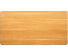 Home4You Desk ERGO manual 120x60xH70-115cm, oak/baltas