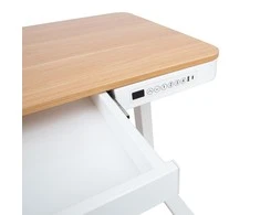 Home4you Reguliuojamo aukščio darbo stalas ERGO su 1 varikliu 120x60xh72-121cm