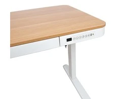 Reguliuojamo aukščio darbo stalas ERGO su 1 varikliu 120x60xh72-121cm