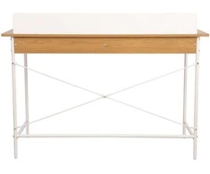 Stalas FERDIE 120x48cm, Uosio/Balta