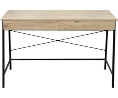 Rašomasis stalas HANNES 120x60xH76cm Rustic melaminas