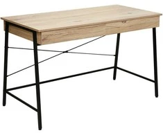 Rašomasis stalas HANNES 120x60xH76cm Rustic melaminas