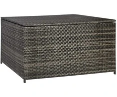 Home4You Daiktadėžė WICKER 140x80x65cm, tamsiai ruda