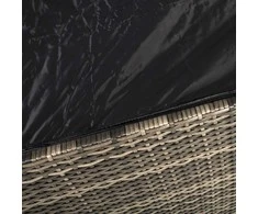Home4You Daiktadėžė WICKER 140x80x65cm, tamsiai ruda
