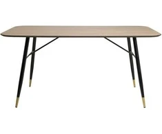Fotelis Home4You Valgomojo stalas FLORA 160x90xH77cm