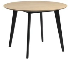 Fotelis Home4You Valgomasis stalas ROXBY, D105xh76cm
