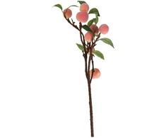 Home4You Dirbtinė šakelė GREENLAND H50cm su persikais