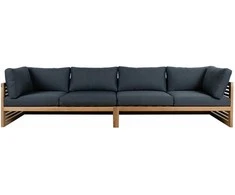 Fotelis Home4You Sofa SERENITY Keturvietė Modulinė Tikmedžio