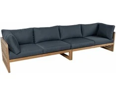 Fotelis Home4You Sofa SERENITY Keturvietė Modulinė Tikmedžio