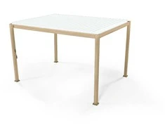 Pavėsinė MIRADOR-111 3x4m Šviesios medienos imitacija