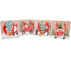 Home4You Dovanų maišelis MERRY XS, 14,5x15x6cm, mišrus