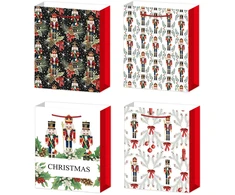Lova Dovanų maišelis „XMAS NUTCRACKER S“, 18x24x8,5 cm, įvairių daiktų rinkinys