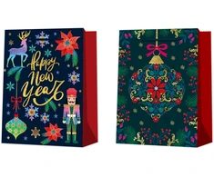 Lova Dovanų maišelis „XMAS WISH XXL“, 50 x 72 x 18 cm, įvairių spalvų
