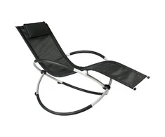 Home4You Gultas FUN, 145x77xH86cm, sulankstomas, juodas
