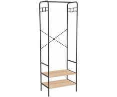 Home4You Prieškambario lentyna HANNES 64x40xH180cm Rustic melaminas