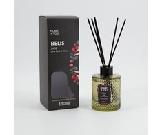Lova Basil Kambario aromatas „BELIS JADE“ 130 ml, laimas, bazilikas ir citrusiniai vaisiai