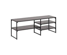 TV staliukas Home4you Televizoriaus stalas „Seaford“, juoda