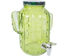 Stiklinis indas KAKTUSAS 3,5L, žalias
