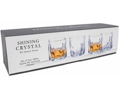 Home4You Stiklas SHINING 280ml, skaidrus