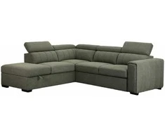 Home4You Kampinė sofa-lova ODELIA-2 LC Žalia