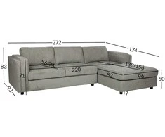 Home4you Kampinė sofa SIRE RC Žalia