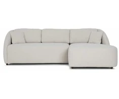Home4you Kampinė sofa VALERY PN Kreminė, Išskleidžiama