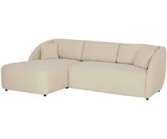 Home4You Kampinė sofa VALERY VN Kreminė, Išskleidžiama