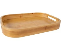 Home4You Padėklas BAMBOO HOME 28x40cm