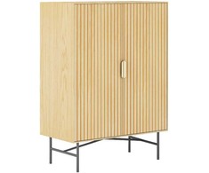 Komoda BASSEL 80x40xH110cm, 3D melaminas