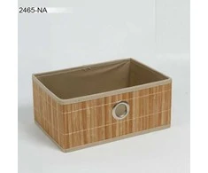 Home4You Krepšys MAX BAMBOO 30x21xH13cm