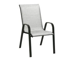 Home4You Kede DUBLIN 73x55,5xH93cms, sedima ir nugarine dalys: tekstilenas, spalva: sidabro, remas: plienas, spalva: tamsiai ruda