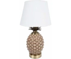 Home4You Lamp Stalinis šviestuvas ANANAS H45cm, ruda