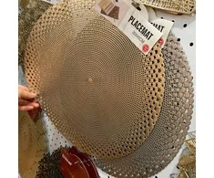 Fotelis Home4You Kilimėlis BUBBLES D38cm, sidabrinis