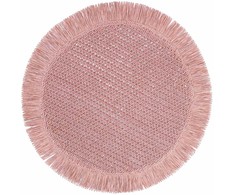 Stalo kilimėlis SUZAN D38cm, džiutas, violetinės spalvos
