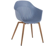 Lauko baldų komplektas Blue Chair Mėlynas HUG mėlynas