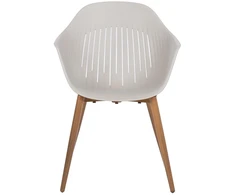 Lauko baldų komplektas Blue Chair Mėlynas HUG baltas