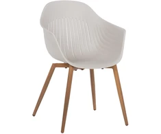 Lauko baldų komplektas Blue Chair Mėlynas HUG baltas